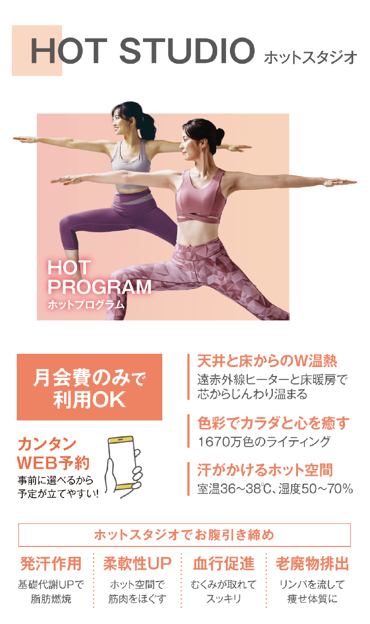 ホットスタジオの詳細
